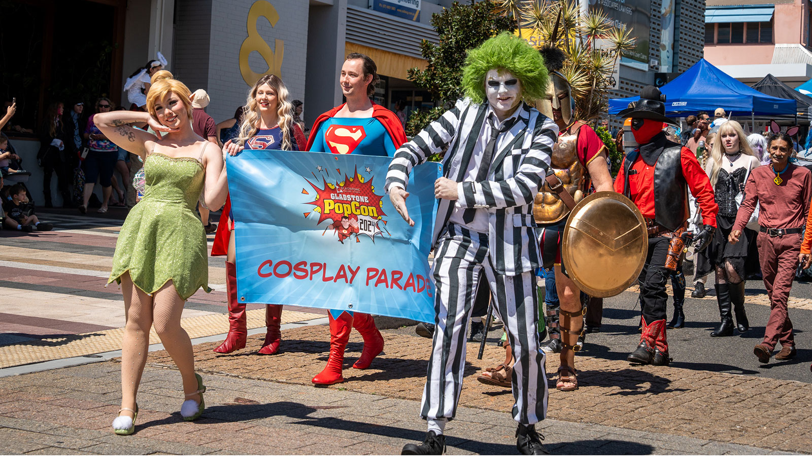 Gladstone PopCon Parade 2024