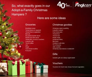 Anglicare cq gladstone adopt a family christmas hamper appeal what