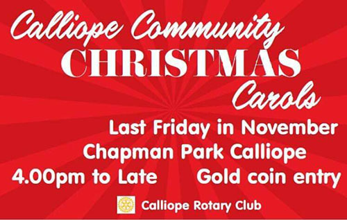 Calliope Community Christmas Carols – Gladstone Regional Council