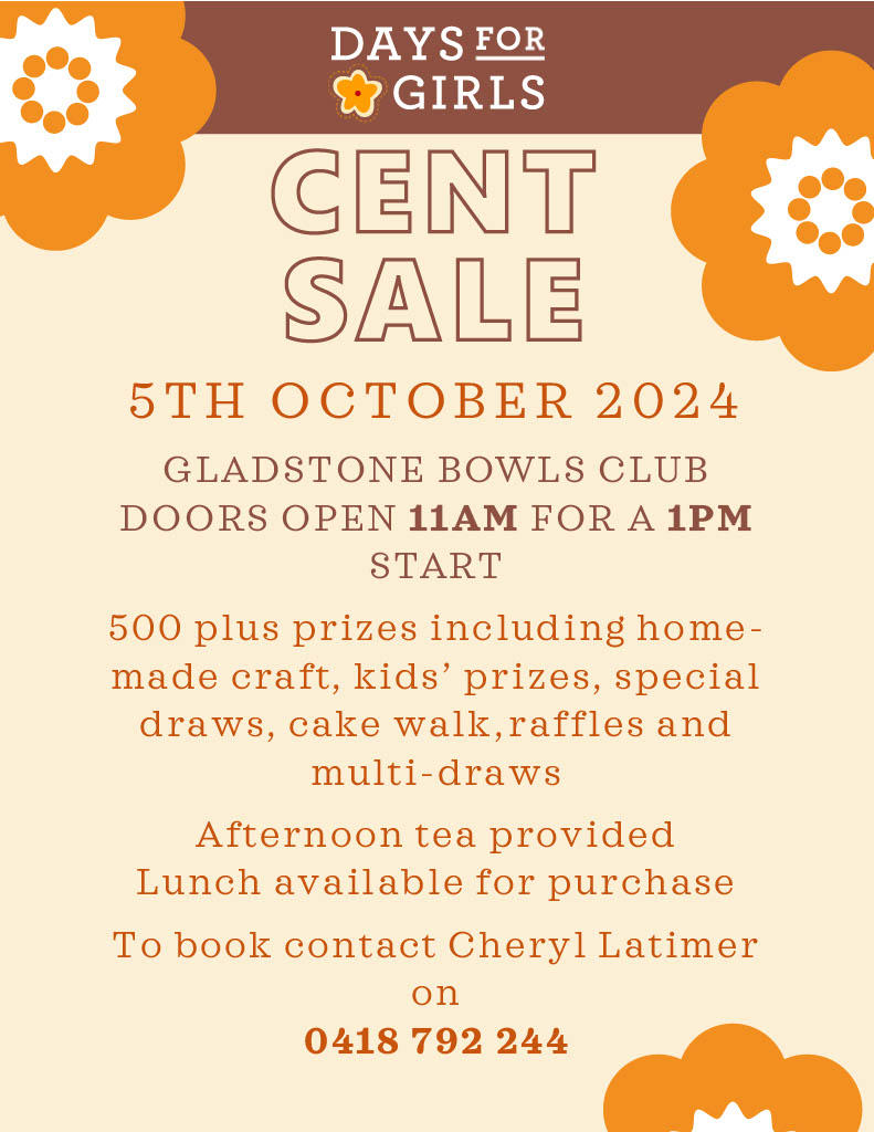 Cent sale day for girls poster