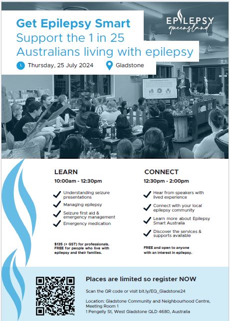 Epilepsy qld connect poster