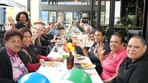 First nations community dinner