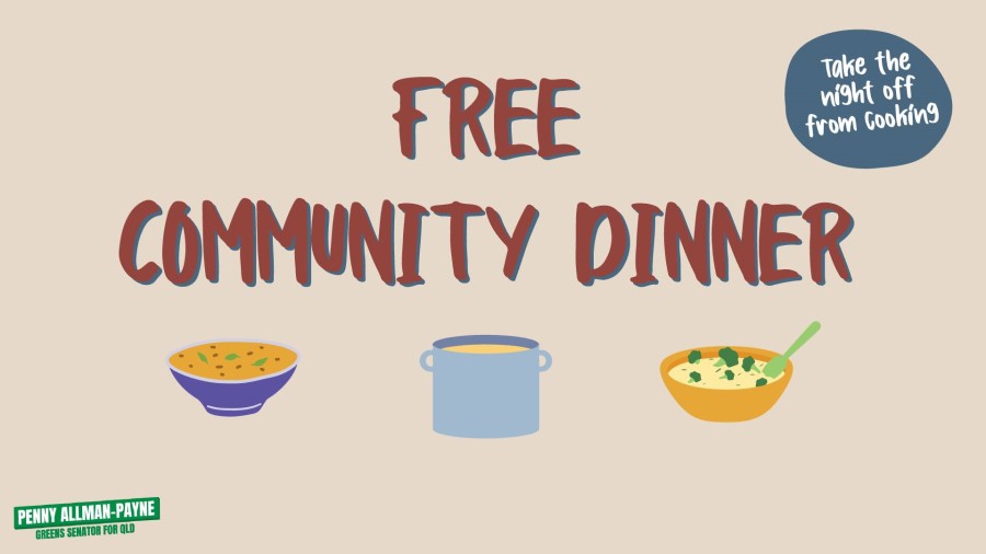 Free community dinner 2025