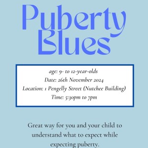 Gladstone Women's Health Centre Workshop: Puberty Blues