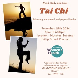 Gladstone Women's Health Centre Workshop: Tai Chi Movements