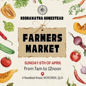 Koorawatha homestead farmers market april