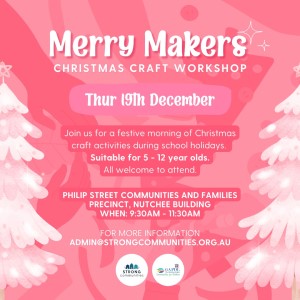 Merry makers workshop