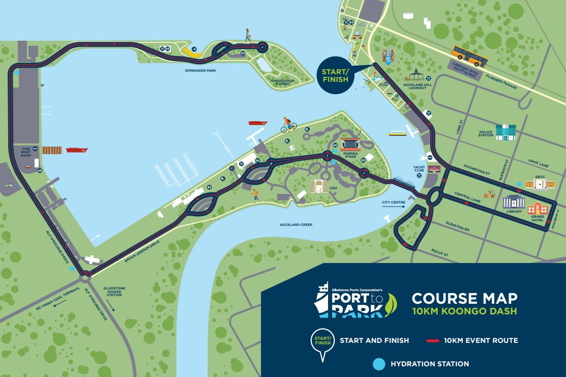 Road closures for port to park event