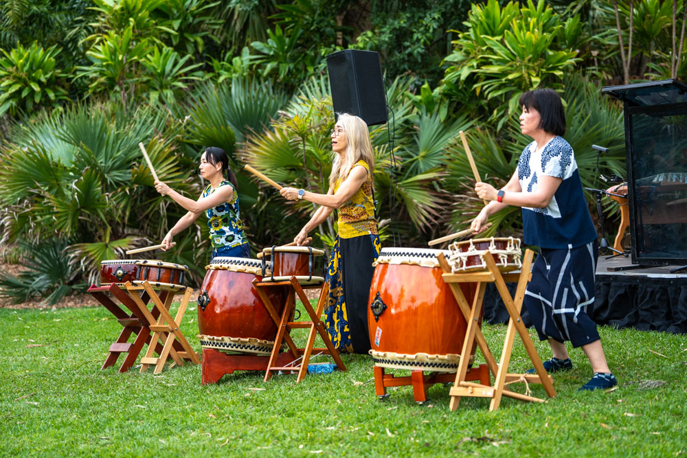 Toko-ton Taiko drumming group