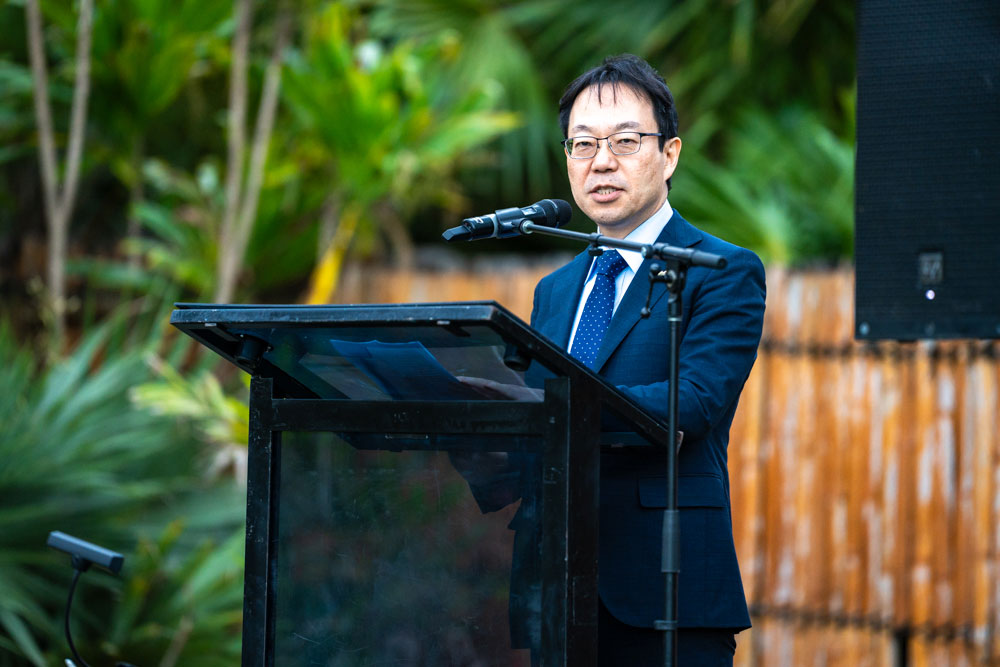 The Consul General of Japan in Brisbane, Mr Gomakubo