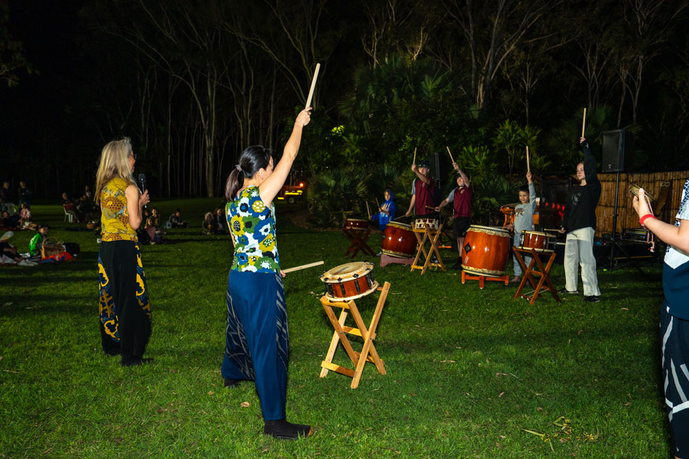 Community taiko drumming workshops